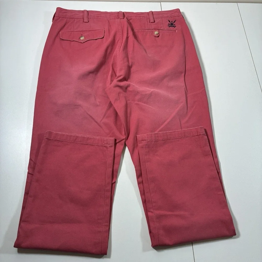 Rare‎ Vintage Polo Ralph Lauren Pants 36x32 Distressed Relaxed Baggy Chino 90s